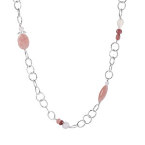 collar corto círculos