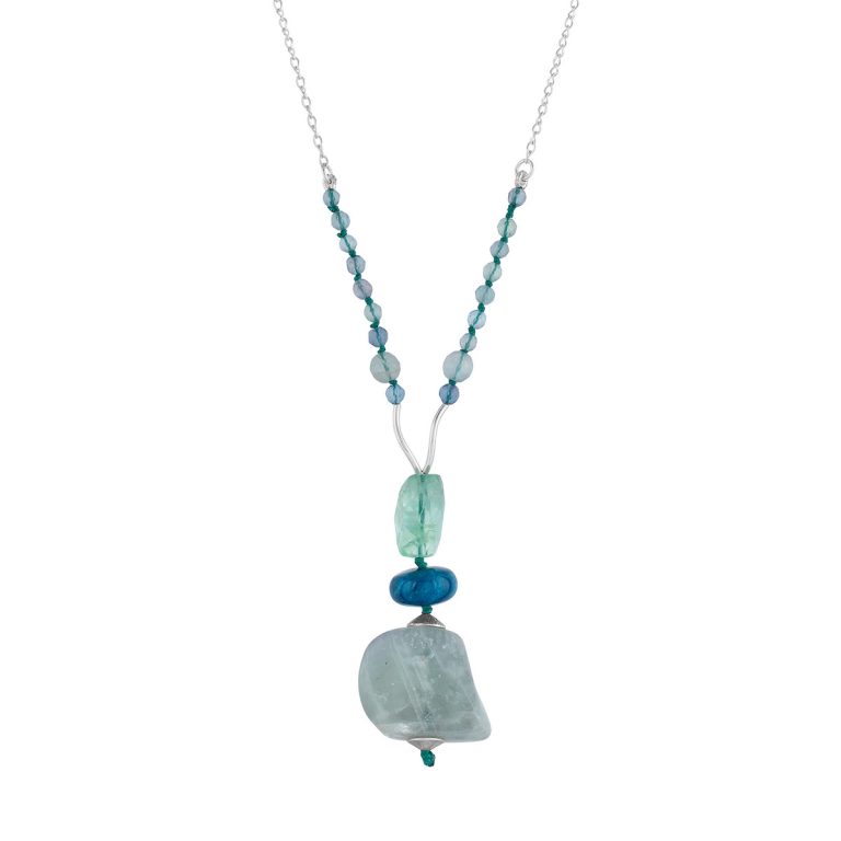 Colgante Bruma fluorita