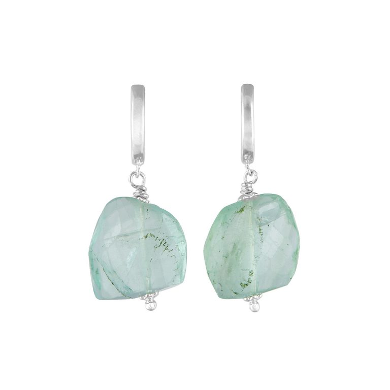 Pendientes Bruma fluorita